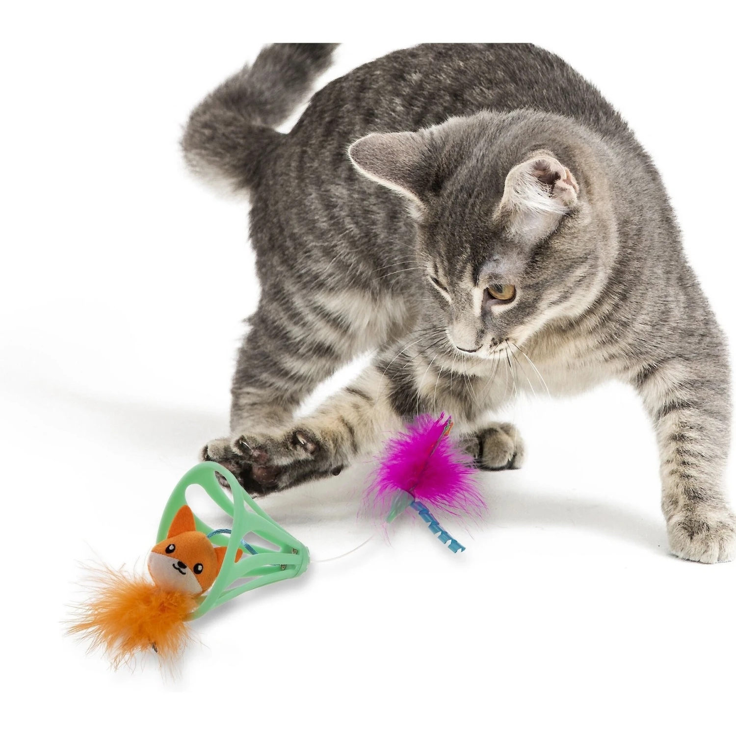 Petlinks HappyNip Sing & Seek Electronic Sound Toggle Wobble Cat Toy, Multi Color, Small 7 Petlinks HappyNip Sing & Seek Electronic Sound Toggle Wobble Cat Toy, Multi Color, Small - Image 5