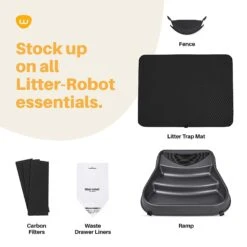 Litter-Robot Cat Litter Box Waste Drawer Liners 14 Litter-Robot Cat Litter Box Waste Drawer Liners -Cat Supplies 535278 PT5. AC SS1800 V1651201029