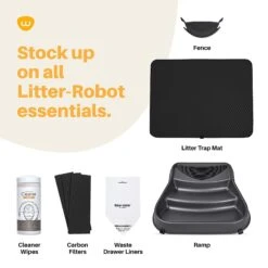 Litter-Robot 3 Cat Litter Box Carbon Filters, 6 Count 14 Litter-Robot 3 Cat Litter Box Carbon Filters, 6 Count -Cat Supplies 535294 PT5. AC SS1800 V1651202198