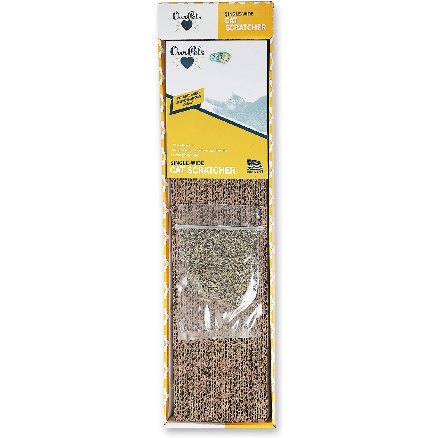 OurPets Straight & Narrow Cat Scratcher 4 OurPets Straight & Narrow Cat Scratcher - Image 2