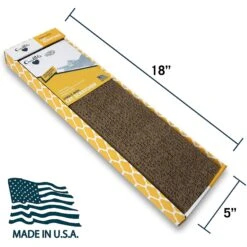 OurPets Straight & Narrow Cat Scratcher 12 OurPets Straight & Narrow Cat Scratcher -Cat Supplies 55680 PT2. AC SS1800 V1639092125