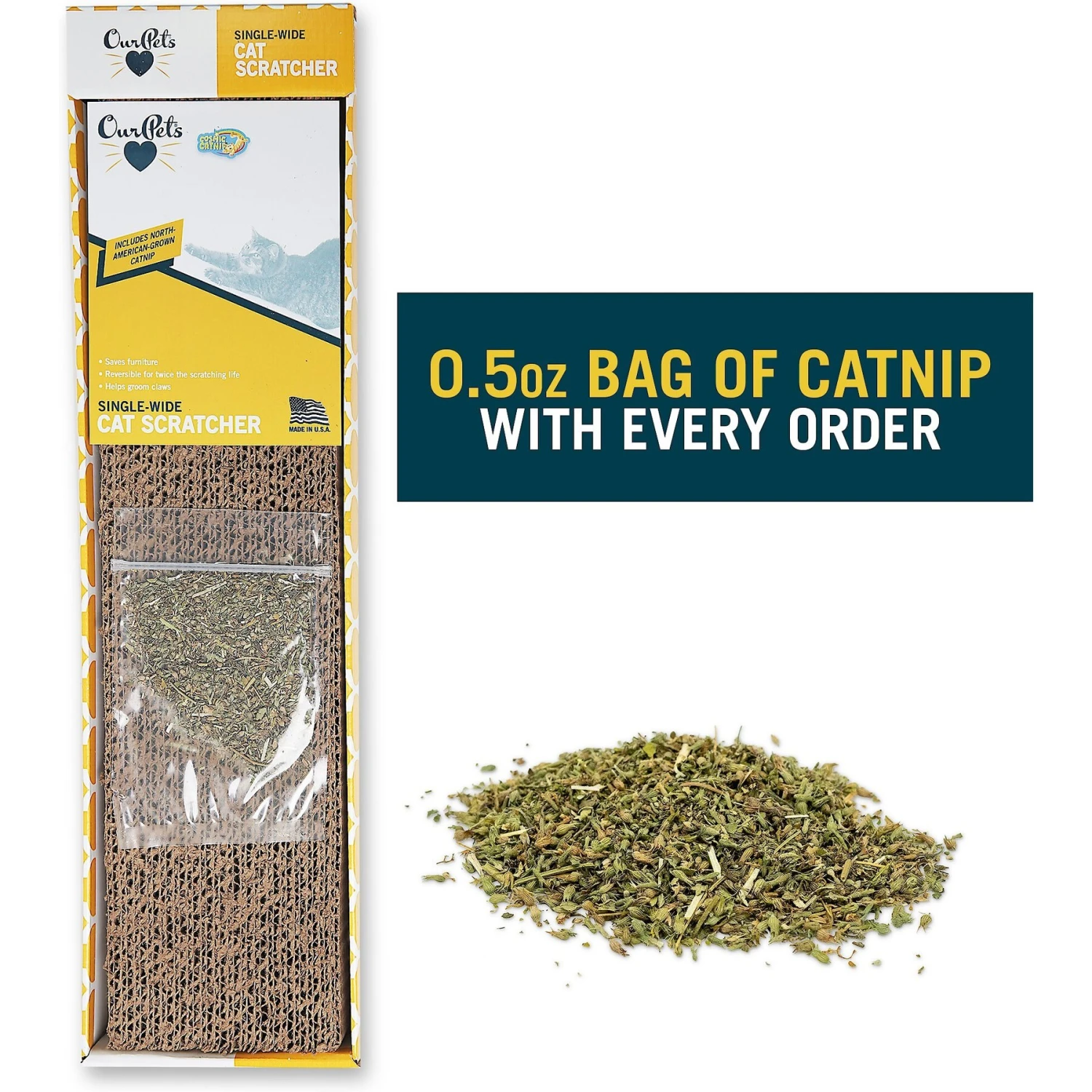 OurPets Straight & Narrow Cat Scratcher 6 OurPets Straight & Narrow Cat Scratcher - Image 4