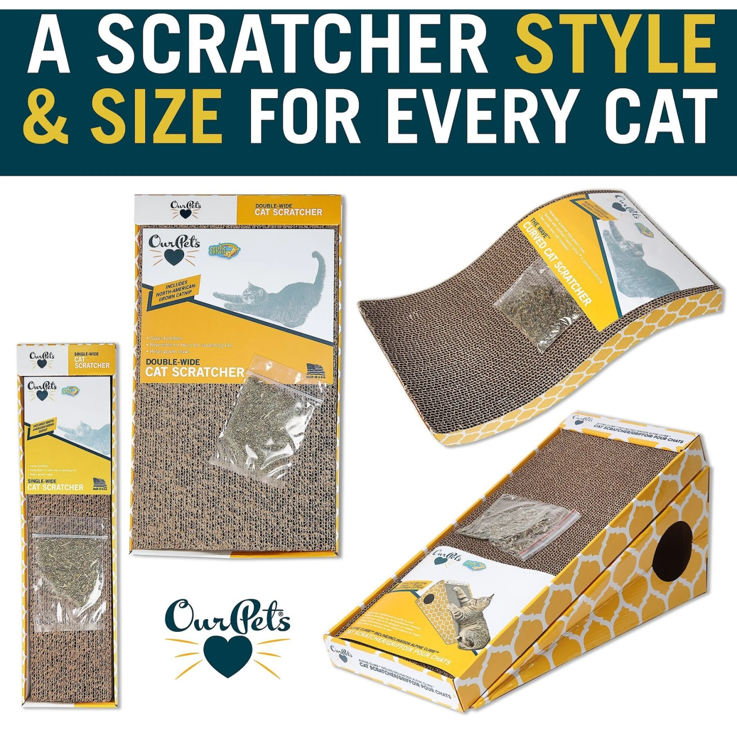 OurPets Straight & Narrow Cat Scratcher 10 OurPets Straight & Narrow Cat Scratcher - Image 8