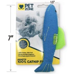 OurPets Annette Fish Cat Toy -Cat Supplies 55687 Pt5. AC SS1800 V1583765011