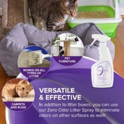 Zero Odor Litter Spray -Cat Supplies 57125 PT3. AC SS1800 V1661831039