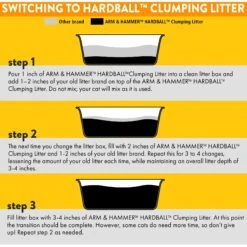 Arm & Hammer Litter Platinum Hardball Garden Bloom Lightweight Easy No-Mess Scooping Clumping Cat Litter -Cat Supplies 579870 PT8. AC SS1800 V1658197816