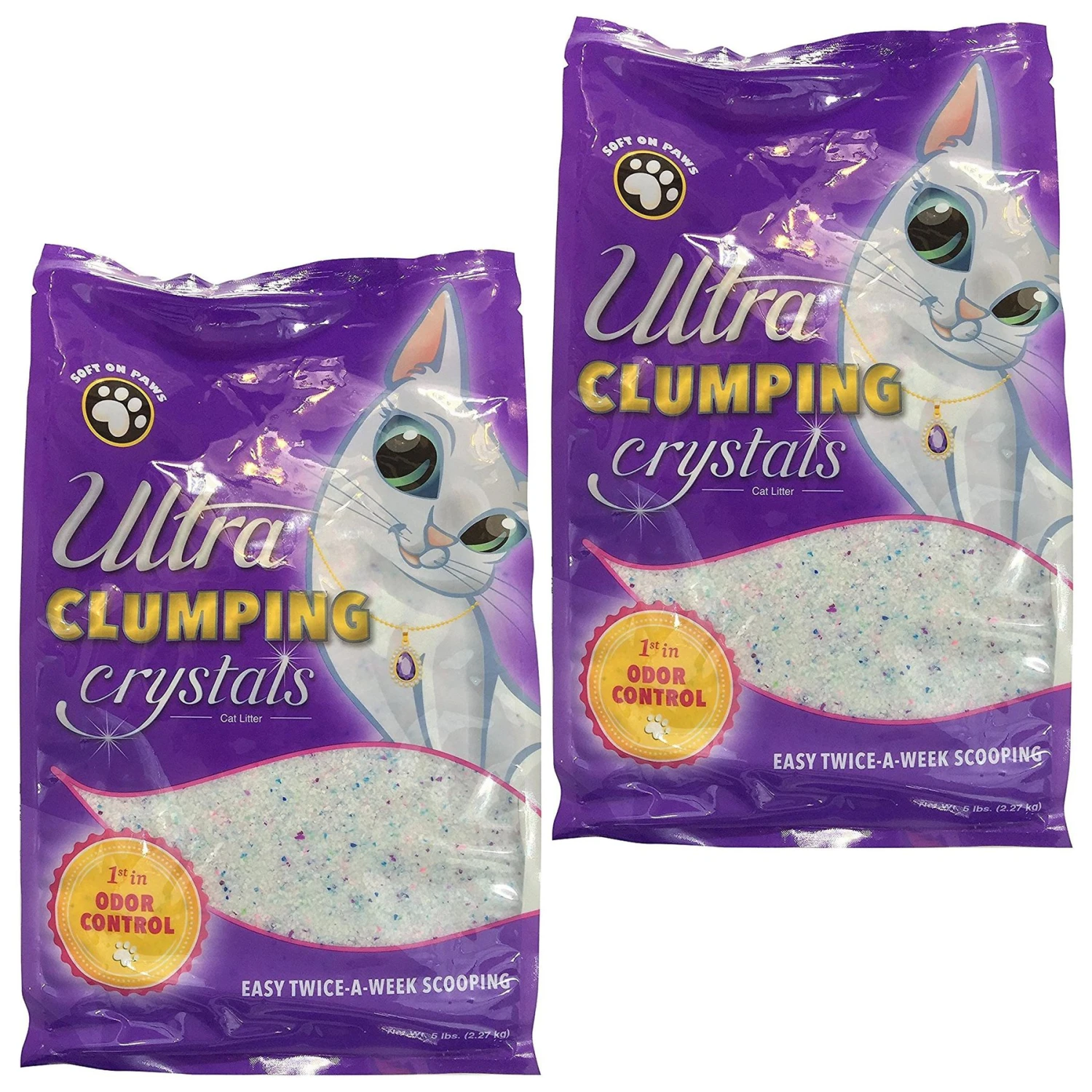 Ultra Unscented Clumping Crystal Cat Litter 3 Ultra Unscented Clumping Crystal Cat Litter
