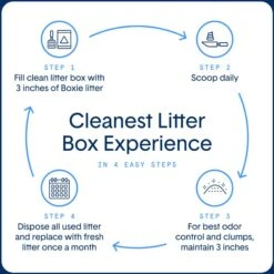 Boxiecat Gently Scented Premium Clumping Clay Cat Litter -Cat Supplies 582094 PT6. AC SS1800 V1658518092