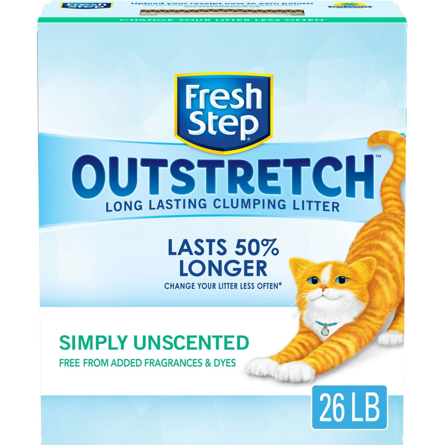 Fresh Step Outstretch Simply Unscented Cat Litter, 26-lb Box 3 Fresh Step Outstretch Simply Unscented Cat Litter, 26-lb Box