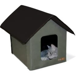 K&H Pet Products Outdoor Unheated Kitty House Cat Shelter