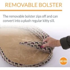 K&H Pet Products Deluxe Kitty Sill Cat Window Perch -Cat Supplies 61646 PT3. AC SS1800 V1637623996