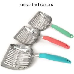 DurAnimals DuraScoop Original Cat Litter Scoop, Color Varies -Cat Supplies 62345 PT3. AC SS1800 V1543851418