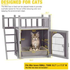 Aivituvin Outdoor & Indoor Cat House -Cat Supplies 631918 PT2. AC SS1800 V1681827791