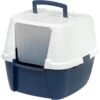 IRIS USA Jumbo Enclosed Hooded Cat Litter Box With Front Door Flap -Cat Supplies 645518 MAIN. AC SS1800 V1687785438