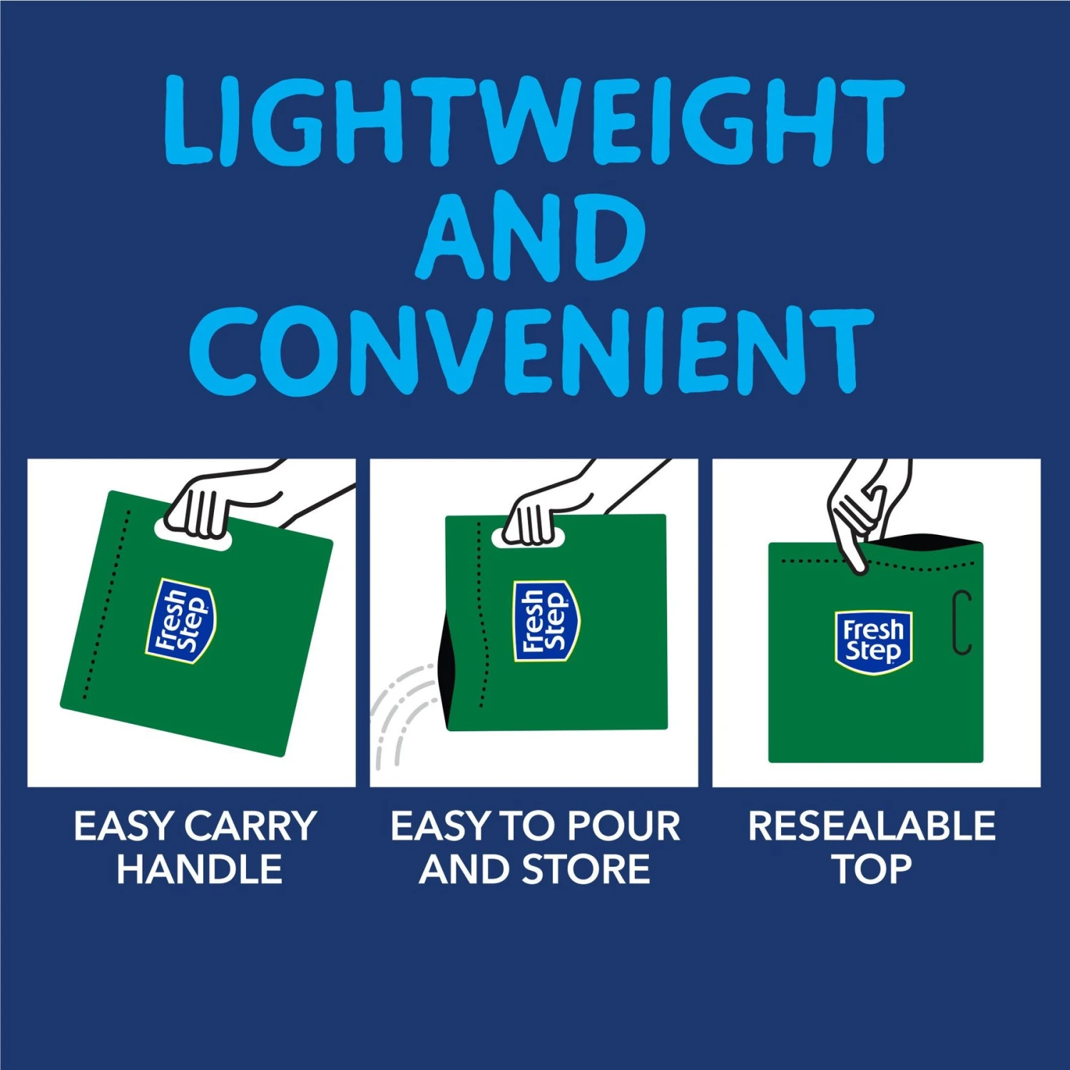 Fresh Step Outstretch Always Fresh Litter System, Starter Kit 16-lb Box & 7-lb Pouch 4 Fresh Step Outstretch Always Fresh Litter System, Starter Kit 16-lb Box & 7-lb Pouch - Image 2