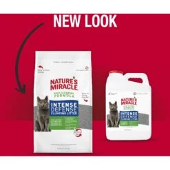 Nature's Miracle Intense Defense Unscented Clumping Clay Cat Litter 13 Nature's Miracle Intense Defense Unscented Clumping Clay Cat Litter -Cat Supplies 646334 PT3. AC SS1800 V1668026932