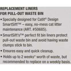Catit Design SmartSift Biodegradable Replacement Liners -Cat Supplies 64848 PT2. AC SS1800 V1488917286