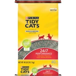 Tidy Cats 24/7 Performance Scented Non-Clumping Clay Cat Litter & Arm & Hammer Litter Baking Soda Double Duty Cat Litter Deodorizer -Cat Supplies 657054 PT1. AC SS1800 V1665779602