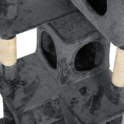 Coziwow 60-in Scratching Posts & Toys Cat Tree & Condo, Grey -Cat Supplies 666062 PT4. AC SS1800 V1668457890