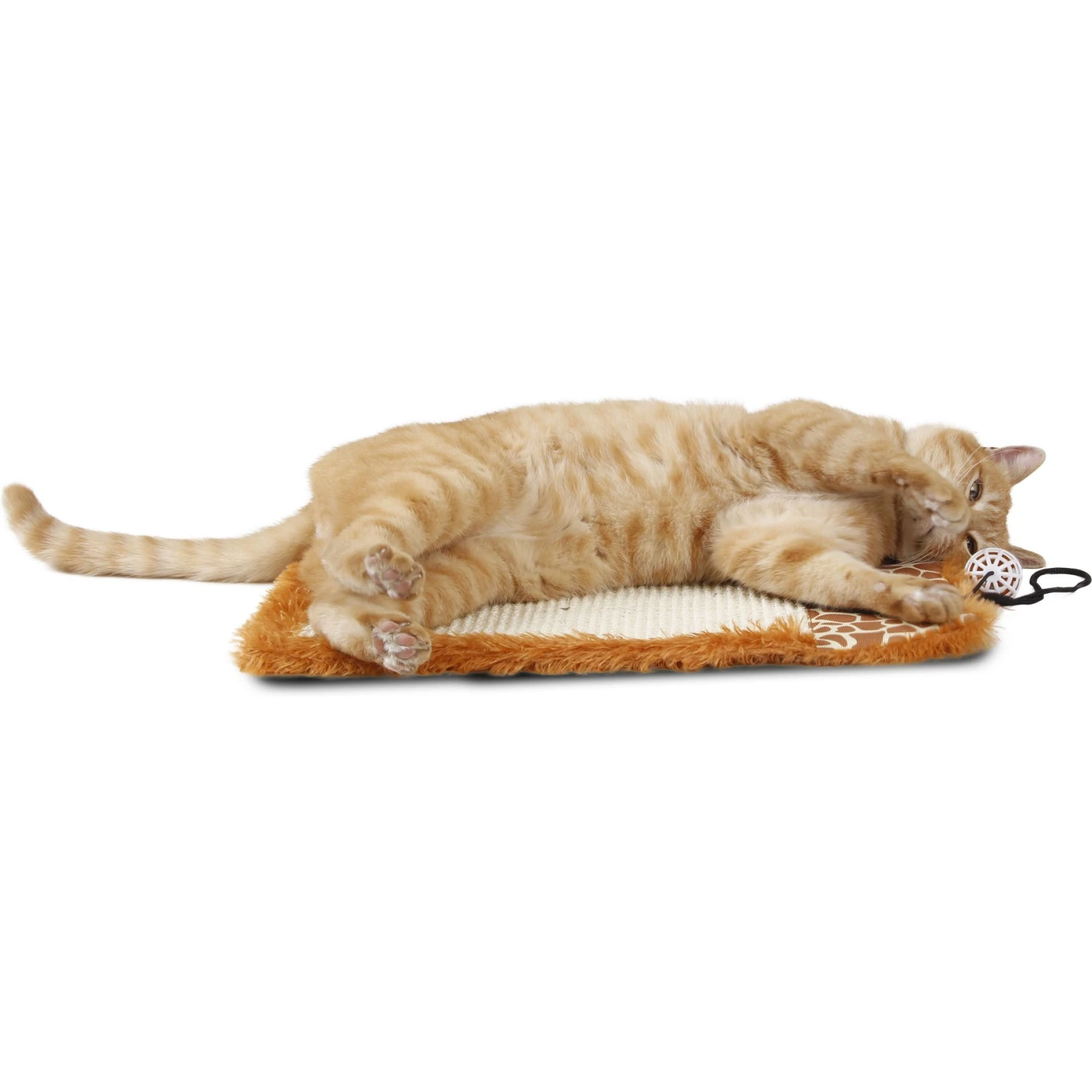 Pet Life 'Scrape-Away' Eco-Natural Sisal & Jute Hanging Carpet Cat Scratcher & Toy 3 Pet Life 'Scrape-Away' Eco-Natural Sisal & Jute Hanging Carpet Cat Scratcher & Toy