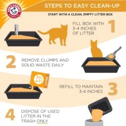 Arm & Hammer Litter Super Scoop Unscented Clumping Clay Cat Litter -Cat Supplies 67004 PT5. AC SS1800 V1663796900