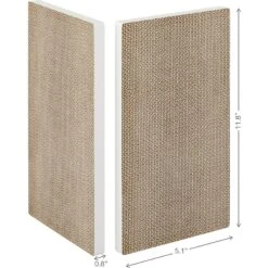 Way Basics Eco ZBoard Corner Wall Cat Scratching Pad -Cat Supplies 675318 PT2. AC SS1800 V1665780030
