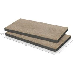Way Basics Eco ZBoard Premium Cat Scratcher, 2 Count -Cat Supplies 675390 PT3. AC SS1800 V1665781726