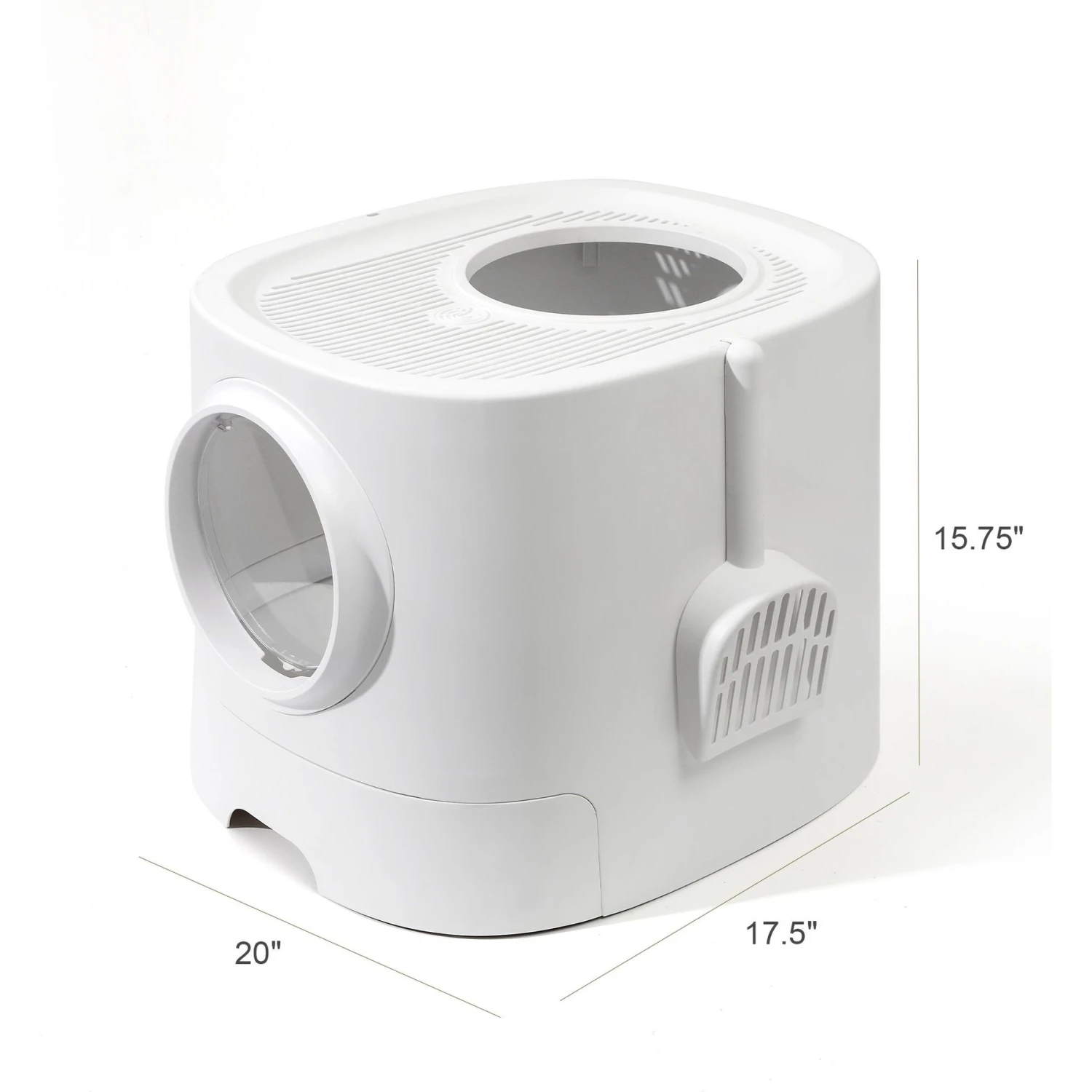 Hanamya Cat Front Entry Top Exit Cat Litter Box With Scoop, X-Large 6 Hanamya Cat Front Entry Top Exit Cat Litter Box With Scoop, X-Large - Image 4