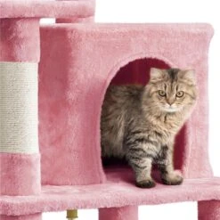 Yaheetech Multi-Level 63-in Plush Cat Tree -Cat Supplies 677222 PT4. AC SS1800 V1666043118