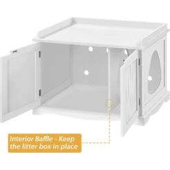 Yaheetech Litter Box Furniture Cat House 15 Yaheetech Litter Box Furniture Cat House -Cat Supplies 677238 PT5. AC SS1800 V1687374404