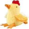 Multipet Look Who's Talking Chicken Plush Cat Toy With Catnip -Cat Supplies 68011 MAIN. AC SS1800 V1525720034