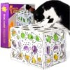 Cat Amazing Mega-Interactive Treat Maze & Puzzle Cat Toy, White -Cat Supplies 685438 MAIN. AC SS1800 V1669738442
