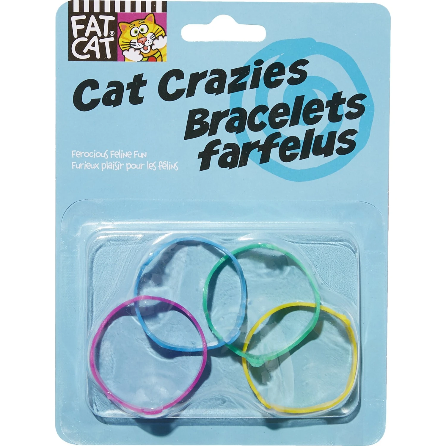 Fat Cat Crazies Playrings Cat Toy 4 Fat Cat Crazies Playrings Cat Toy - Image 2