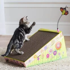 Fat Cat Big Mama's Scratch 'N Play Ramp Cat Toy -Cat Supplies 68607 PT2. AC SS1800 V1602294359