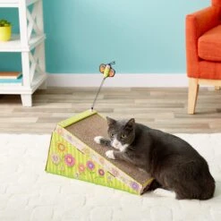 Fat Cat Big Mama's Scratch 'N Play Ramp Cat Toy -Cat Supplies 68607 PT8. AC SS1800 V1506968108