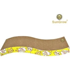 SunGrow Cardboard Cat & Rabbit Scratcher Bed, Scratch Pad For Indoor Pets 8 SunGrow Cardboard Cat & Rabbit Scratcher Bed, Scratch Pad For Indoor Pets -Cat Supplies 693142 PT2. AC SS1800 V1694706683