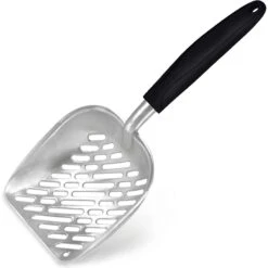 SunGrow Wide & Deep Metal Cat Litter Scooper