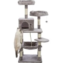 TRIXIE Eduardo Cat Tree, Gray 14 TRIXIE Eduardo Cat Tree, Gray -Cat Supplies 701566 PT3. AC SS1800 V1668544964