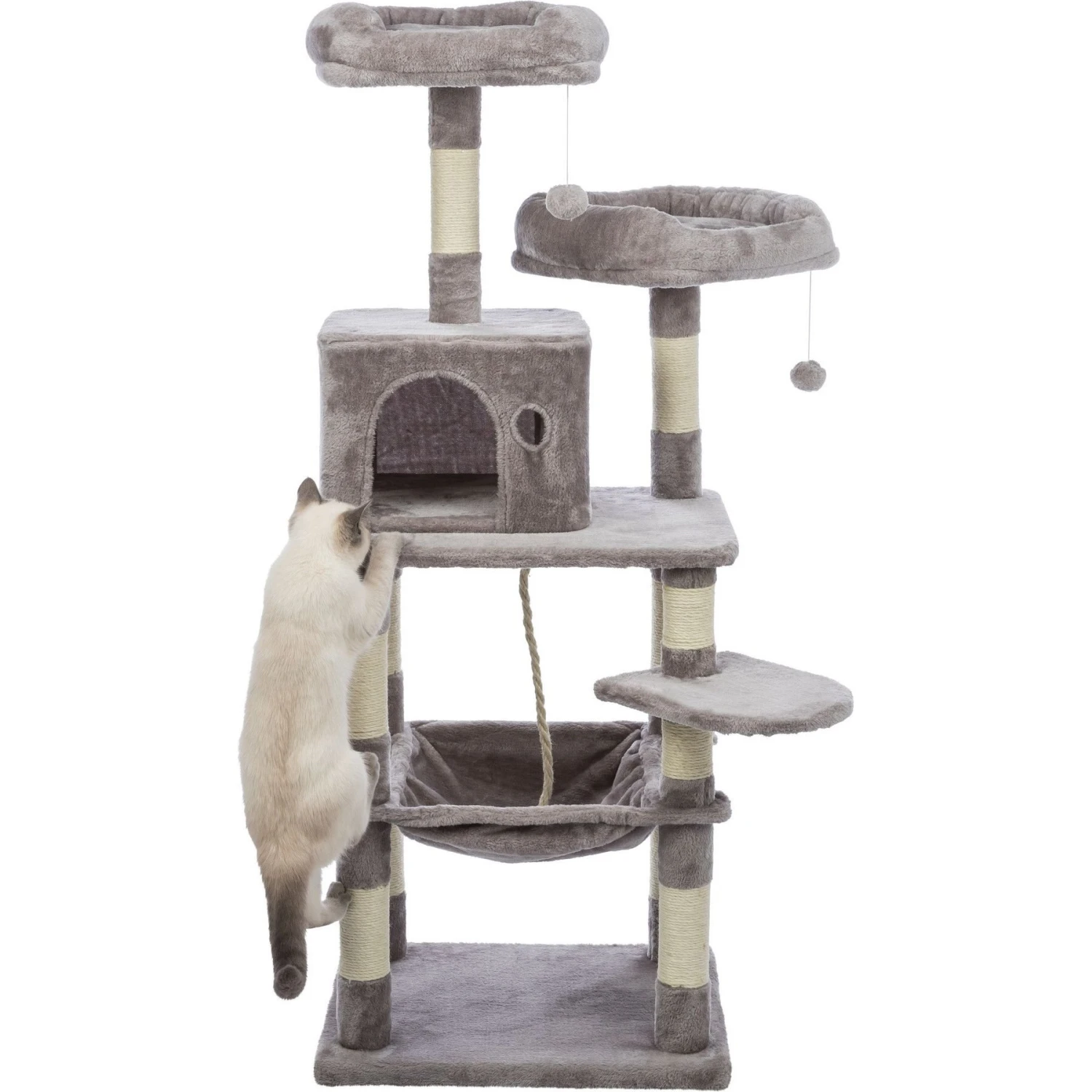 TRIXIE Eduardo Cat Tree, Gray 6 TRIXIE Eduardo Cat Tree, Gray - Image 4