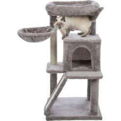 TRIXIE Pepito Cat Tree, Gray -Cat Supplies 701614 PT3. AC SS1800 V1668549926