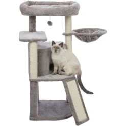 TRIXIE Adriana Cat Tree, Gray 14 TRIXIE Adriana Cat Tree, Gray -Cat Supplies 701630 PT3. AC SS1800 V1668549932