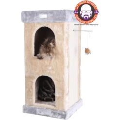 Armarkat 32-in Faux Fur Cat Condo -Cat Supplies 70214 PT4. AC SS1800 V1582739507