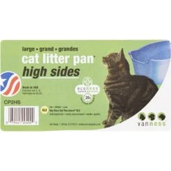 Van Ness High Sides Cat Litter Pan, Blue 13 Van Ness High Sides Cat Litter Pan, Blue -Cat Supplies 70442 PT8. AC SS1800 V1540302511