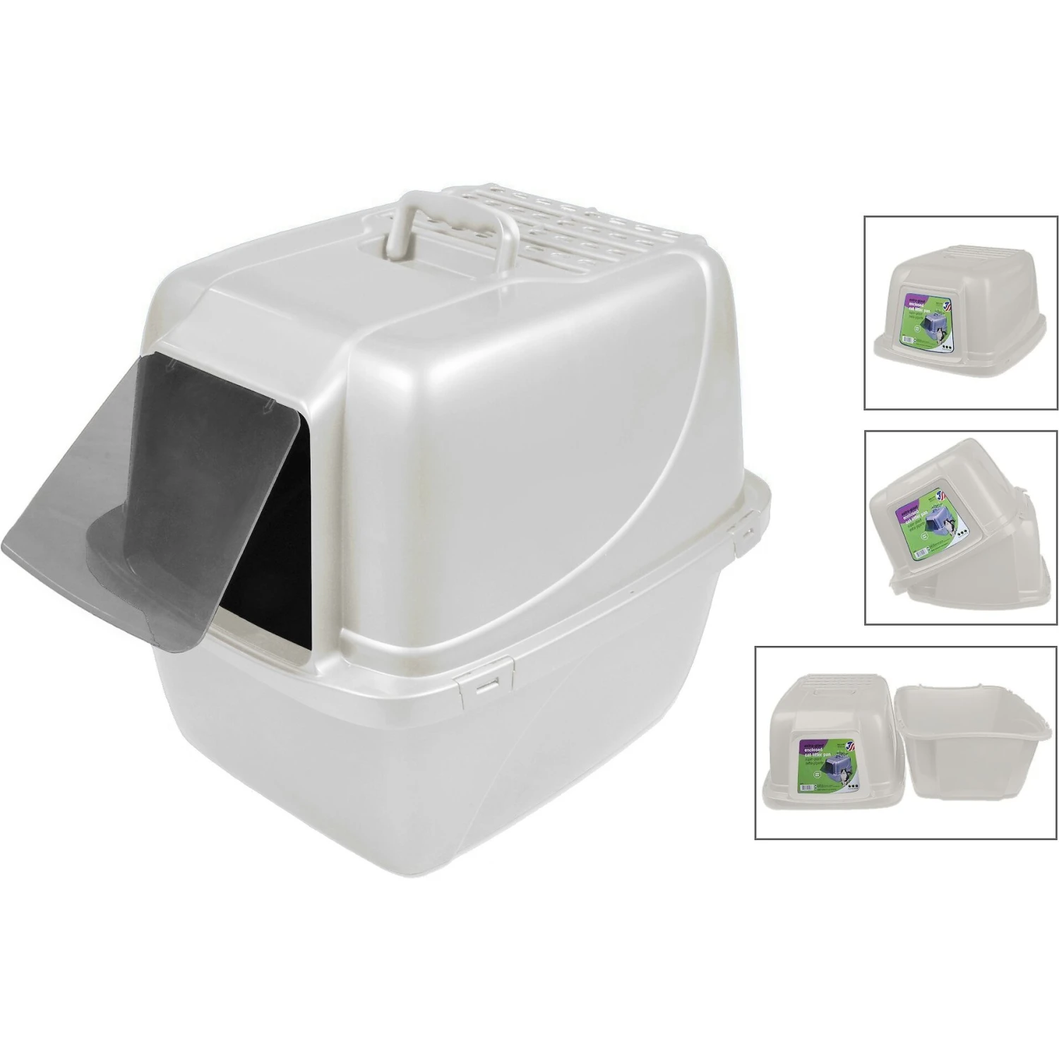 Van Ness Enclosed Cat Litter Pan 5 Van Ness Enclosed Cat Litter Pan - Image 3