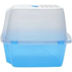 Van Ness Translucent Enclosed Cat Litter Pan 12 Van Ness Translucent Enclosed Cat Litter Pan -Cat Supplies 70455 PT3. AC SS1800 V1536764877
