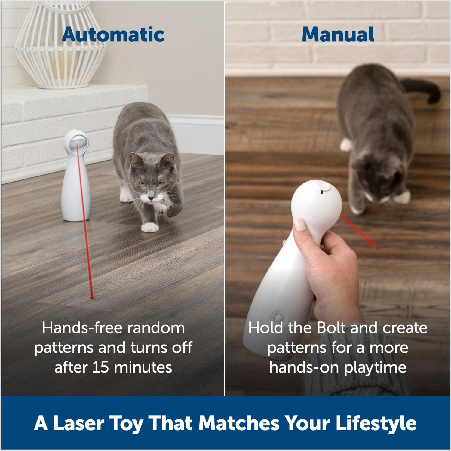 PetSafe Bolt Interactive Laser Cat Toy 6 PetSafe Bolt Interactive Laser Cat Toy - Image 4