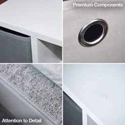 PetFusion Hybrid Cat Bookshelf & 3 Perches, White 11 PetFusion Hybrid Cat Bookshelf & 3 Perches, White -Cat Supplies 710246 PT3. AC SS1800 V1671733250