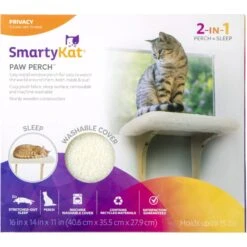 Petlinks SmartyKat Paw Perch Padded Indoor Cat Window Perch 14 Petlinks SmartyKat Paw Perch Padded Indoor Cat Window Perch -Cat Supplies 713011 PT6. AC SS1800 V1669239521