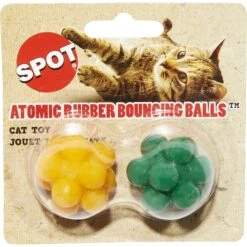 Ethical Pet Atomic Rubber Bouncing Ball Cat Toy 8 Ethical Pet Atomic Rubber Bouncing Ball Cat Toy -Cat Supplies 71456 PT2. AC SS1800 V1525718941