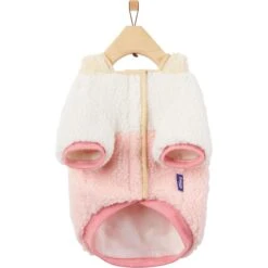 Frisco Colorblock Fleece Dog & Cat Hoodie W/ Pocket -Cat Supplies 718278 PT4. AC SS1800 V1693234774